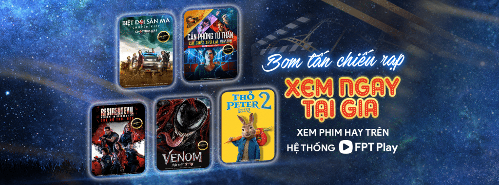 Kho dịch vụ phim truyện của gói dịch vụ vip FPT Play