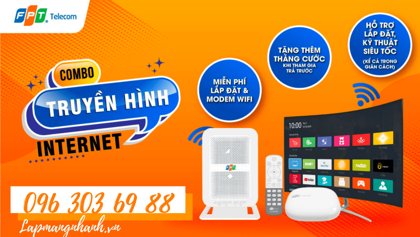 combo internet và truyền hình